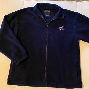 Las Vegas Navy fleece zip up